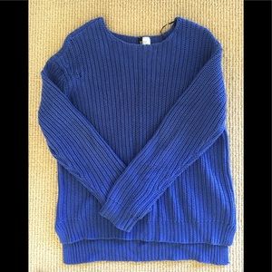 Blue Knit Sweater. Women’s size 4.